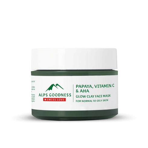 Alps Goodness Papaya Vitamin C and AHA Glow Clay Face Mask
